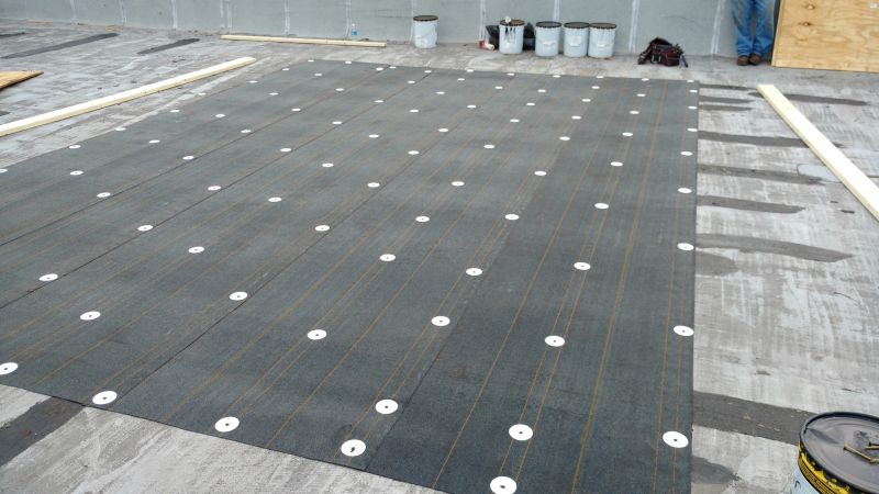 Completed Rubber Roof Installation