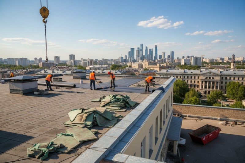 Signs It’s Time For A Flat Roof Replacement